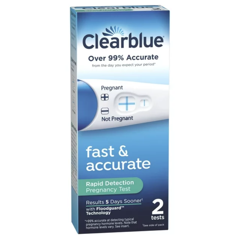 Clearblue Prueba de embarazo con resultados instantáneos, 2 unidades