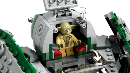 Lego Star Wars 75360 Yoda Jedi , 253 piezas