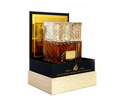 Khamrah Lattafa Perfumes para Hombres y Mujeres, EDP -  100ml