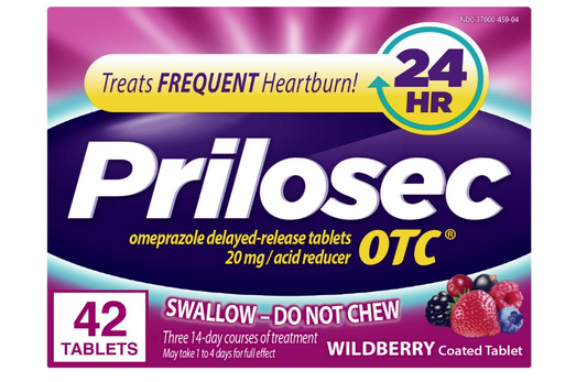 Prilosec OTC para la acidez frecuente 42 Tablets
