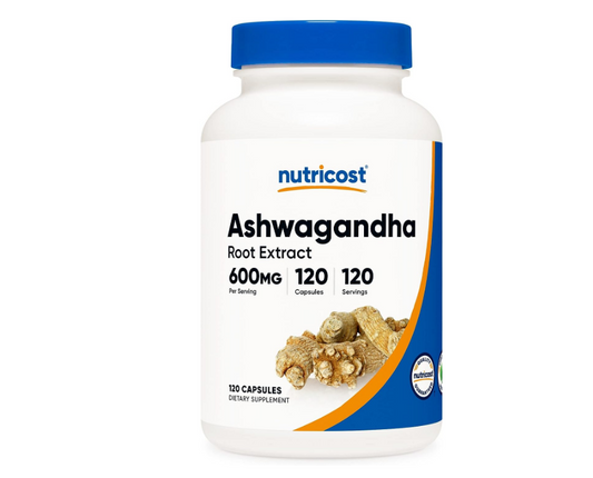 Nutricost Ashwagandha 600mg , 120 capsulas