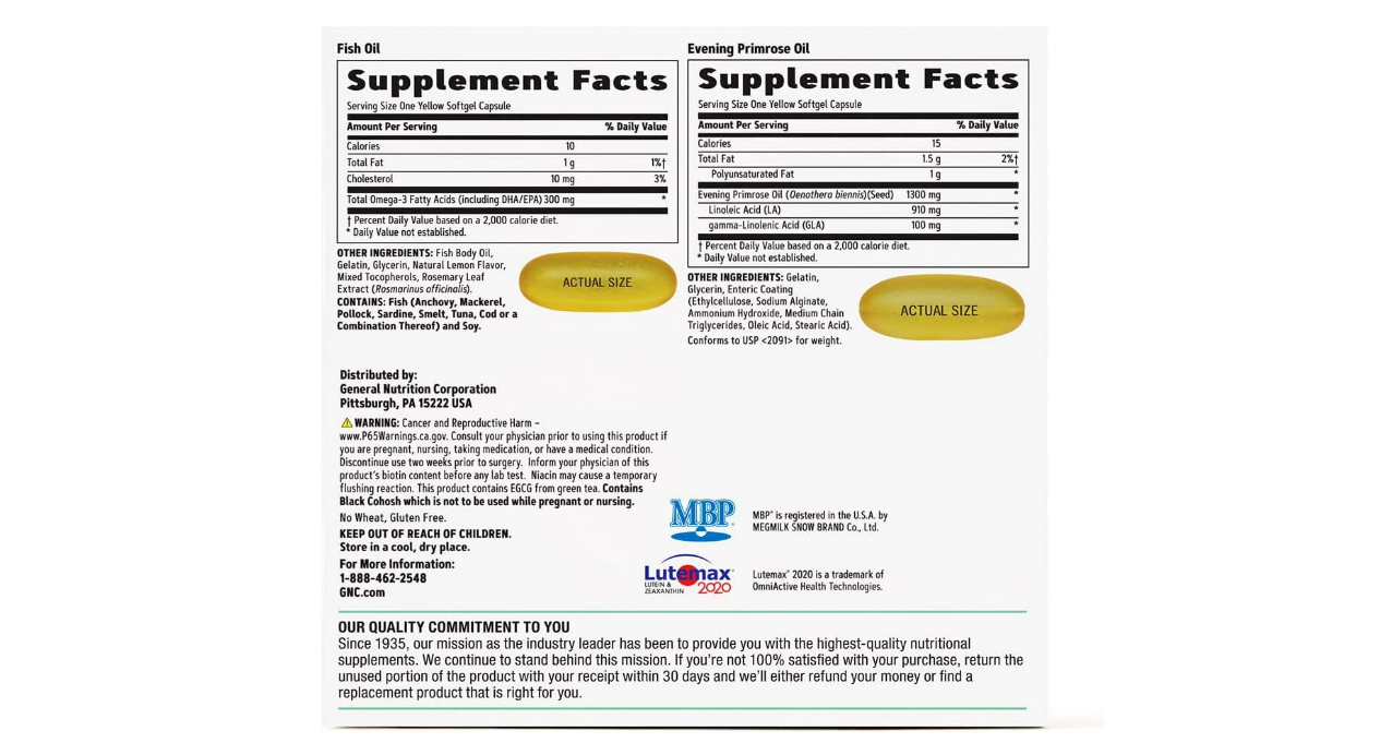 Vitapak Menopausia support , 30 vitapaks - GNC