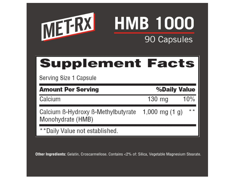 MET-Rx HMB 1000 , 90 capsulas