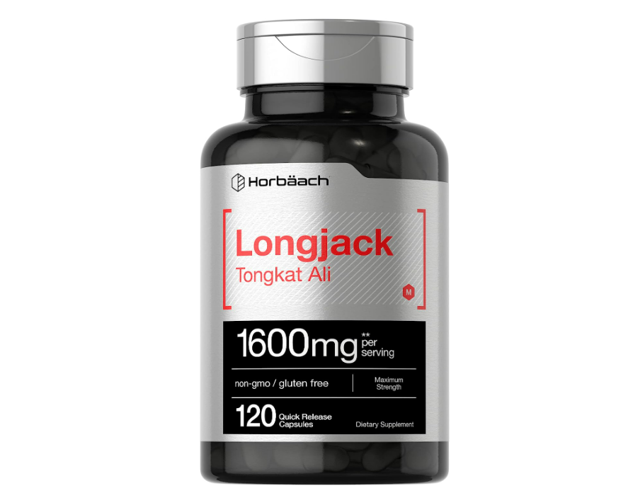 Longjack Tongkat Ali 1600 mg. 120 cápsulas - Horbaach