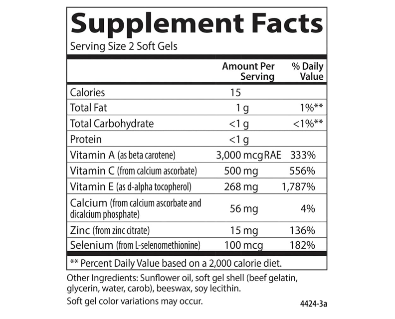 Aces + Zn , 180 capsulas - Carlson