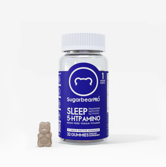 Sugarbear Sleep 5-HTP Amino vitamina para  1 mes