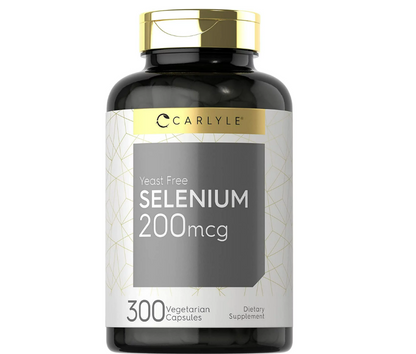 CARLYLE Selenium | 200mcg | 300 Capsules | Vegetarian Formula