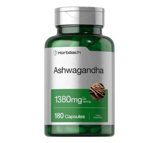 Ashwagandha Horbaach 1380 mg. 180  Capsulas