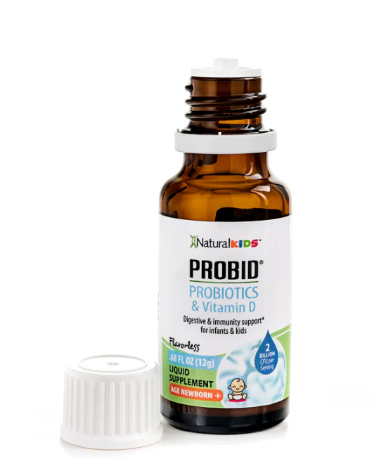 PROBID® | Probióticos y Vitamina D para Bebés y Niños  (12g)