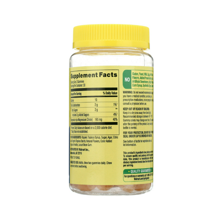 Spring Valley - Magnesio 165mg , 60 gomitas vegetarianas - sabor de naranja