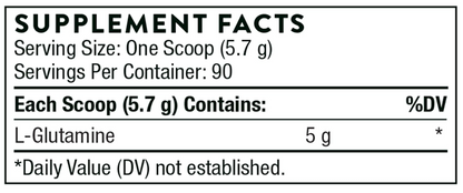 THORNE vitamina  L-Glutamina powder en polvo - 504g
