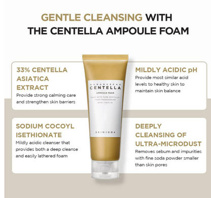 SKIN1004 Madagascar - Espuma de ampolla Centella - 125ml