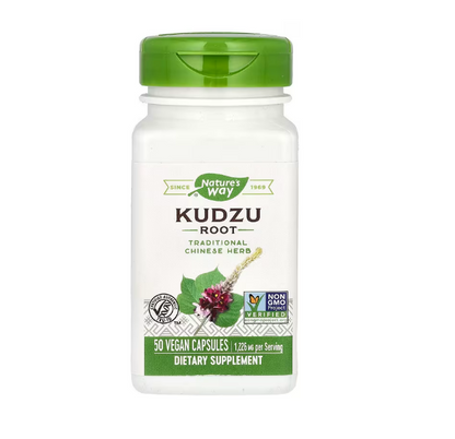 Nature's Way, Kudzu Root, 1,226 mg, 50 capsulas veganas  (613 mg por capsula)