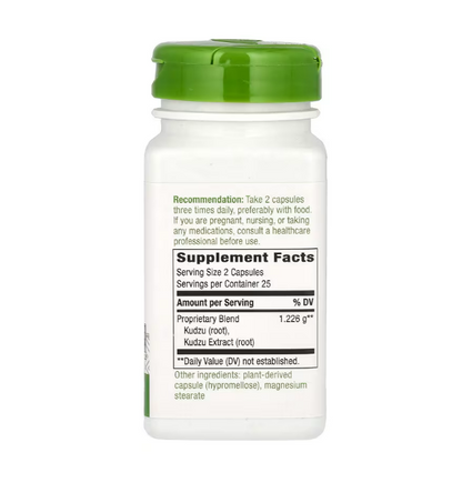 Nature's Way, Kudzu Root, 1,226 mg, 50 capsulas veganas  (613 mg por capsula)
