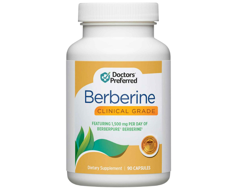Doctors' Preferred Berberine Cápsulas de Grado Clínico, 105 Unidades