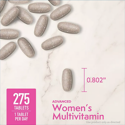 Member's Mark Women`s Daily Multivitamin 275 Tabletas