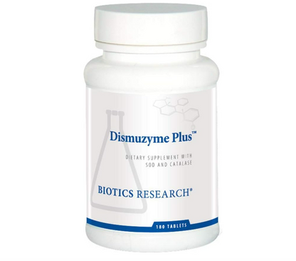 Biotics Research Dismuzyme Plus Alta Actividad Antioxidante -180 Tabletas