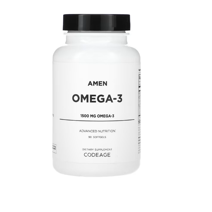 Codeage- Amen, Omega-3, 1,500 mg, 90 capsulas (1.500 mg per capsulas)