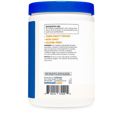 Nutricost - Vitamina D-Ribose en polvo , 500g