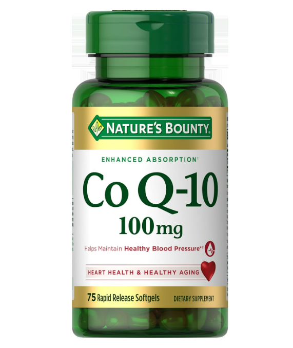 Nature's Bounty , CoQ10 - 100 mg, 75 capsulas blandas de liberacion rapida