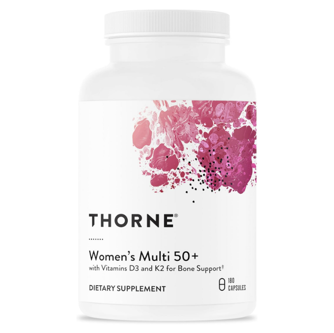 Thorne - Women´s Multivitaminico 50+ , 180 capsulas