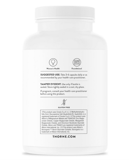 Thorne - Women´s Multivitaminico 50+ , 180 capsulas