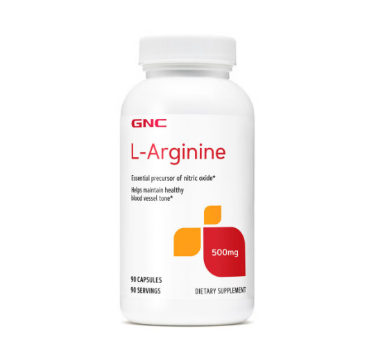GNC - L-Arginine 500 mg - 90 Capsules