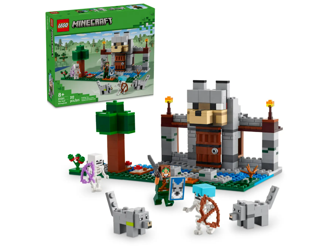 Lego - Minecraft 21261 , 312 piezas - 8 años a +