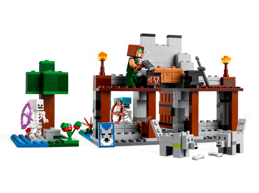 Lego - Minecraft 21261 , 312 piezas - 8 años a +