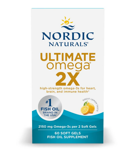 Nordic Naturals - Ultimate omega 2X 2150mg, 60 capsulas