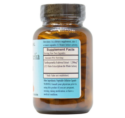 Barlowe's Herbal Elixirs Xantoparmelia Scabrosa | Extracto 12:1 | 650 mg , 60 capsulas vegetables