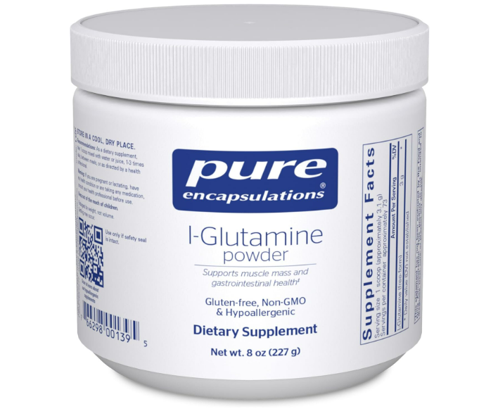 Pure Encapsulations- L-Glutamine powder, 227g