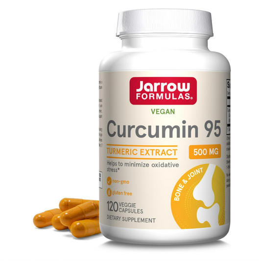 Jarrow Formula vegan - Curcumin 95, 500mg - 120 capsulas