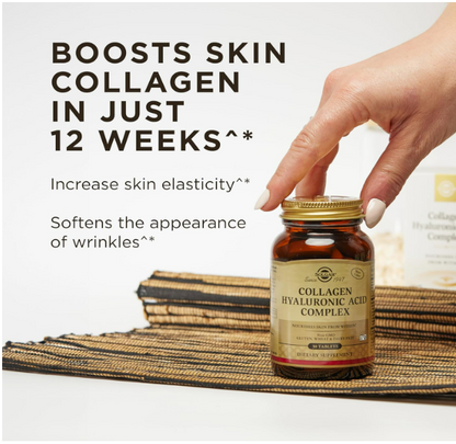 Solgar - Colageno Hyaluronic Acid complex, 30 capsulas