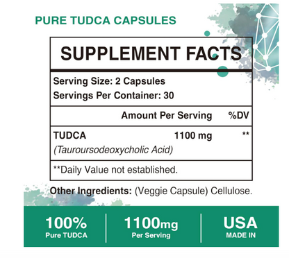 Tudca Advanced  Sambugra 1100mg, 60 capsulas