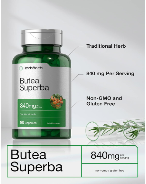 Horbaach- Butea Superba 840mg, 90 capsulas