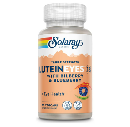 Solaray - Triple strength Lutein Eyers 18, 30 capsulas