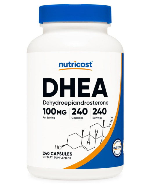 Nutricost DHEA 100 mg, 240 cápsulas