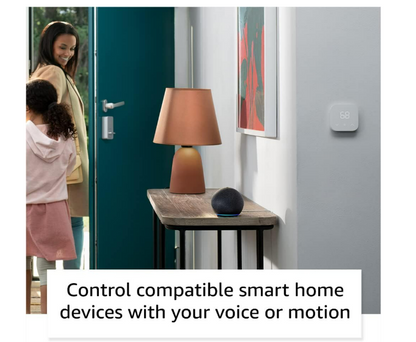 Alexa Speaker con sonido vibrante, ideal para dormitorios, comedores y oficinas