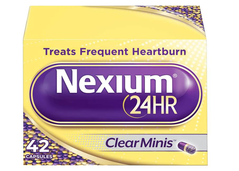 Nexium 24HR, clear minis - 42 capsules
