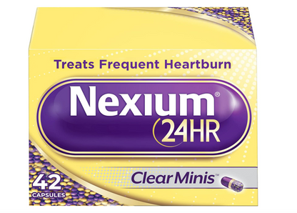 Nexium 24HR, clear minis - 42 capsules