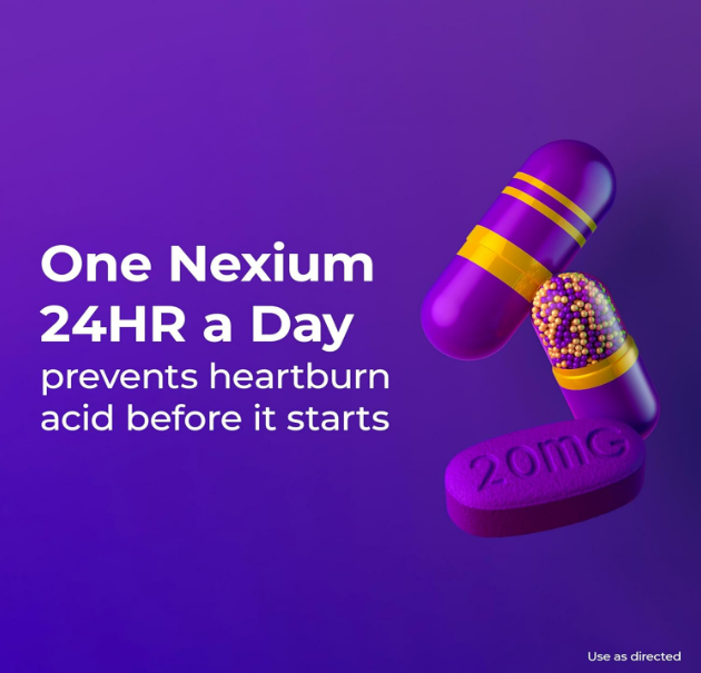 Nexium 24HR, clear minis - 42 capsules
