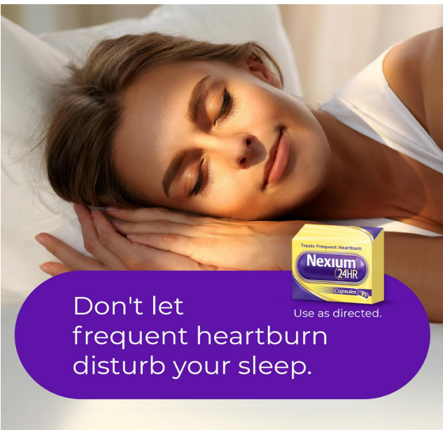 Nexium 24HR, clear minis - 42 capsules