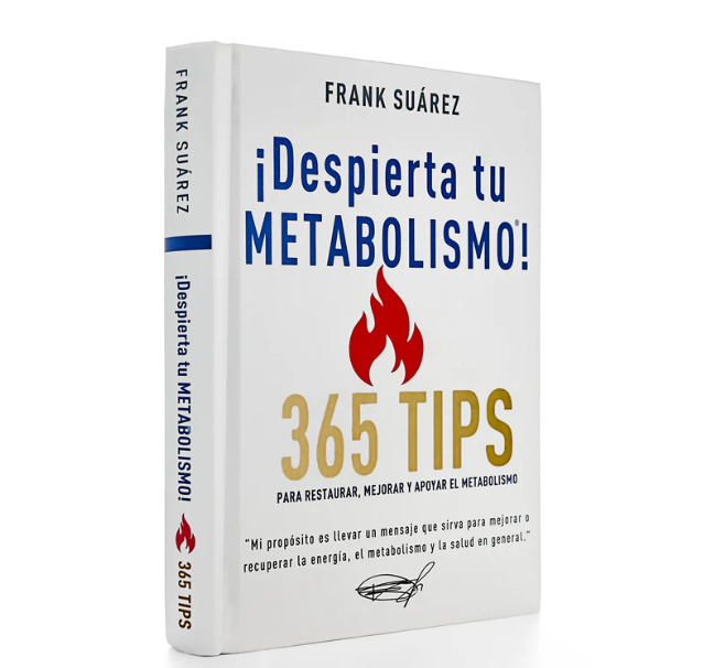 NUEVO Libro ¡Despierta tu Metabolismo! 365 Tips para Restaurar, Mejorar y Apoyar el Metabolismo