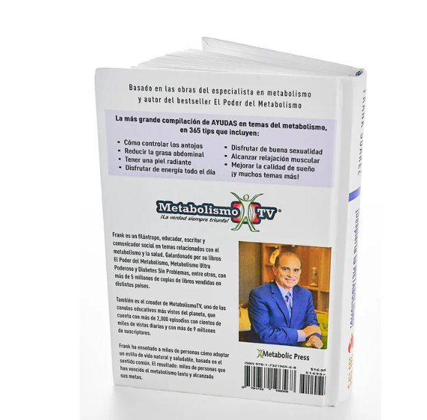 NUEVO Libro ¡Despierta tu Metabolismo! 365 Tips para Restaurar, Mejorar y Apoyar el Metabolismo