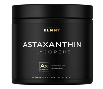 Terra Elmnt - Astaxantina 24 mg + licopeno 50mg, 50 capsulas