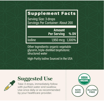 Global Health - Detoxadine® Nascent Iodine 29.6ml, 1oz