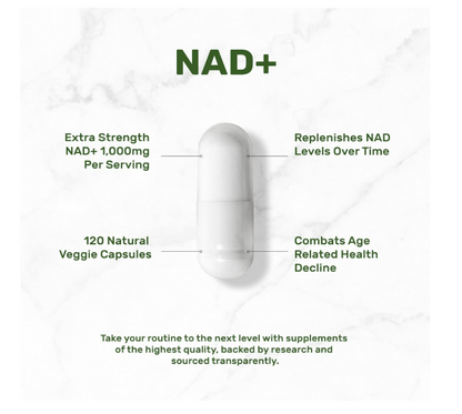 Deal Supplement - NAD+ 1000mg, 120 capsulas