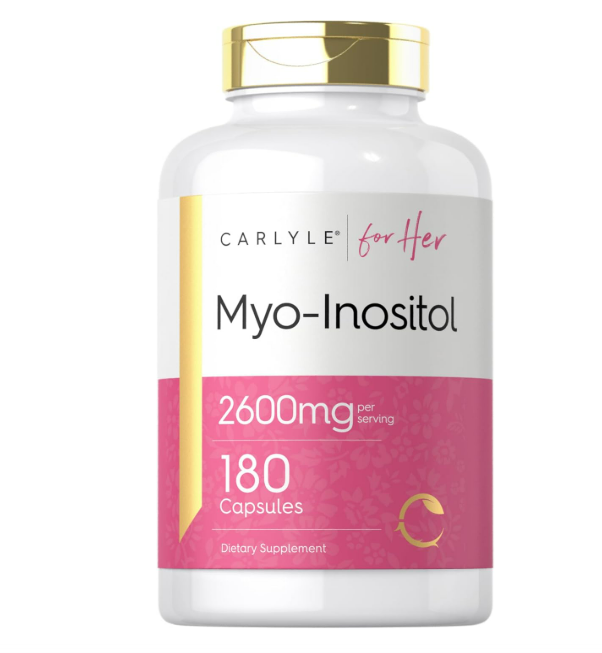 Myo-Inositol - Carlyle - 2600mg - 180 Capsulas