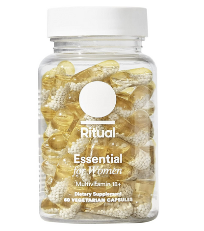 Ritual Essential para mujer - Multivitaminico 18 años a más + , 60 capsulas